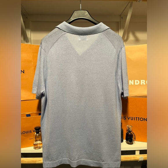 No Nationality Collar Polo Blue Size XL new with tags - Picture 4 of 10